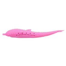 Load image into Gallery viewer, 2019 Hot Silicone Fish Shape Cat Toothbrush Teething Toy with Catnip Pet Toys QJ888 #3