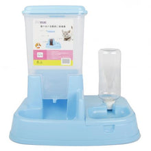Load image into Gallery viewer, Detachable Automatic Pet Feeder Cat Dog Drinking Bowl Food Dispenser Bottle Feeding Tool