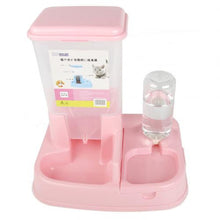 Load image into Gallery viewer, Detachable Automatic Pet Feeder Cat Dog Drinking Bowl Food Dispenser Bottle Feeding Tool