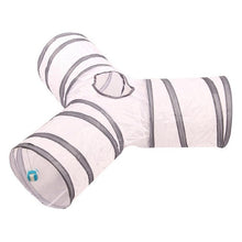 Load image into Gallery viewer, Hot 2/3/4/5 Holes 14 Colors Foldable Pet Cat Tunnel Indoor Outdoor Pet Cat Training Toy for Cat Rabbit Animal Play Tunnel Tube