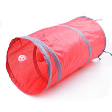 Load image into Gallery viewer, Hot 2/3/4/5 Holes 14 Colors Foldable Pet Cat Tunnel Indoor Outdoor Pet Cat Training Toy for Cat Rabbit Animal Play Tunnel Tube