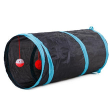 Load image into Gallery viewer, Hot 2/3/4/5 Holes 14 Colors Foldable Pet Cat Tunnel Indoor Outdoor Pet Cat Training Toy for Cat Rabbit Animal Play Tunnel Tube