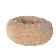 Load image into Gallery viewer, Soft Warm Round Pet Cat Bed Comfortable Pet Nest Dog Cat Washable Kennel Easy To Clean Dog Bed Warm House For Pet