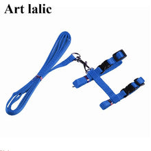 Load image into Gallery viewer, Cat Harness And Leash Hot Sale 3 Colors Nylon Products For Animals Adjustable Pet Traction Harness Belt Cat Kitten Halter Collar
