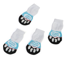 Load image into Gallery viewer, 1 pair Creative Cat Coats Pet cat socks Dog Socks Traction Control for Indoor Wear L/M/S Cat Clothing Multicolor S M L 4