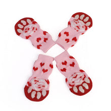 Load image into Gallery viewer, 1 pair Creative Cat Coats Pet cat socks Dog Socks Traction Control for Indoor Wear L/M/S Cat Clothing Multicolor S M L 4