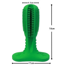 Load image into Gallery viewer, Pet Dog Toothbrush Chew Toy Doggy Brush Stick Soft Rubber Teeth Cleaning Dot Massage Toothpaste for Small dogs Pets Toothbrushes