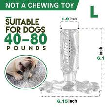 Load image into Gallery viewer, Pet Dog Toothbrush Chew Toy Doggy Brush Stick Soft Rubber Teeth Cleaning Dot Massage Toothpaste for Small dogs Pets Toothbrushes